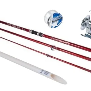 Dagaanbieding X2 Strand hengel set Pro 1-Rod - Strandhengel - Molen - Hengelsteun - Vislijn